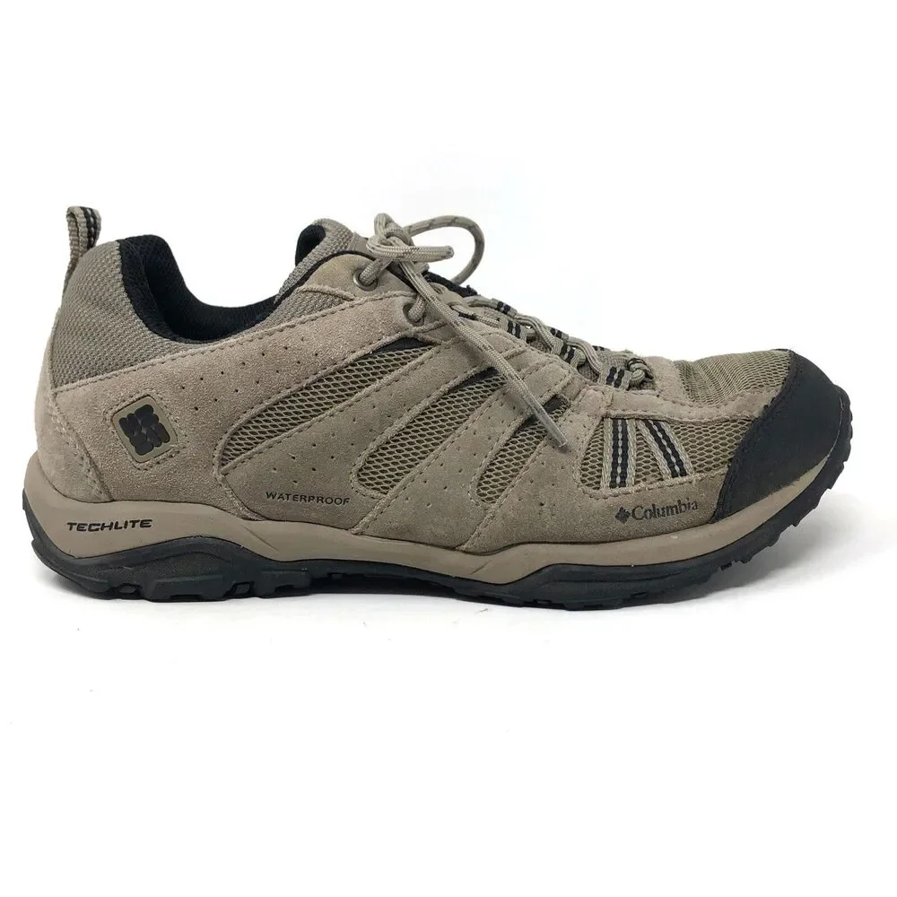 Columbia North Plains Drifter Hiking Shoes Mens Sz 9 Waterproof  Suede Outdoors